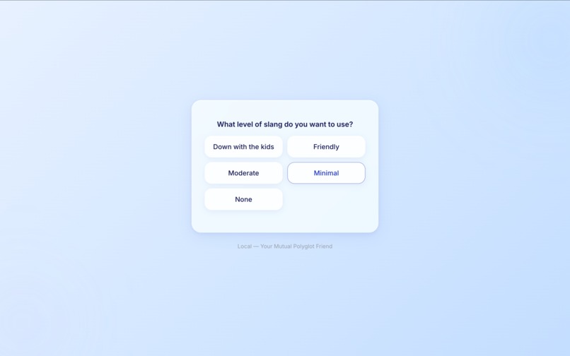 Local – screenshot 5