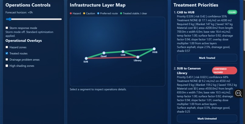 FrostFlow: Creating safer, smarter and scenic winter routes – screenshot 3