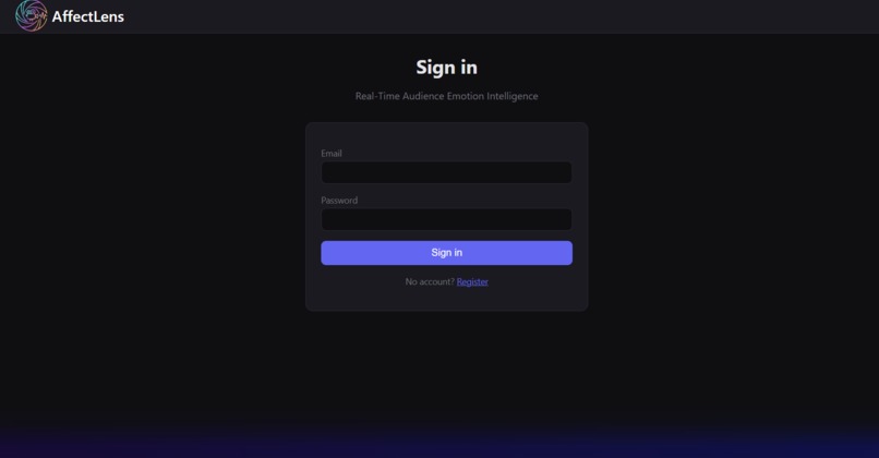 AffectLens – screenshot 2