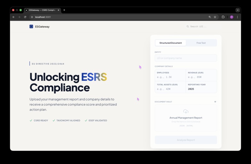 ESGateway – screenshot 1