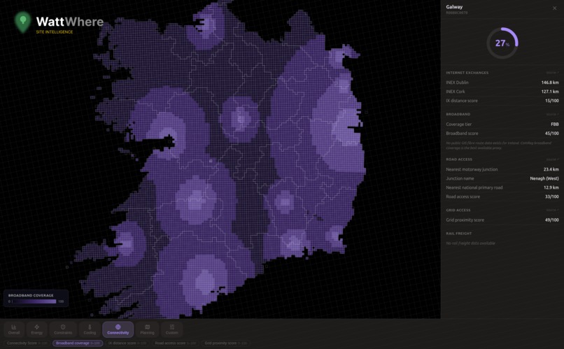 WattWhere – screenshot 2