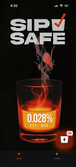 SipSafe – screenshot 1