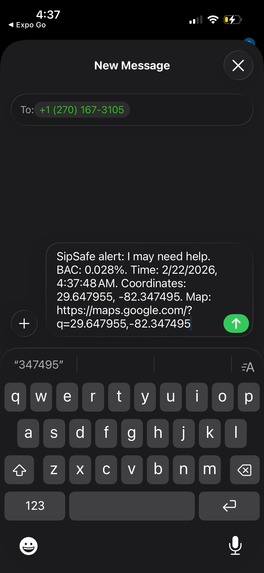 SipSafe – screenshot 7