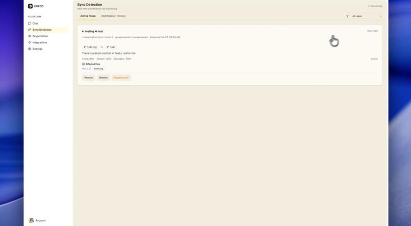 COPOD - synchronization agent for engineering workflows – screenshot 2