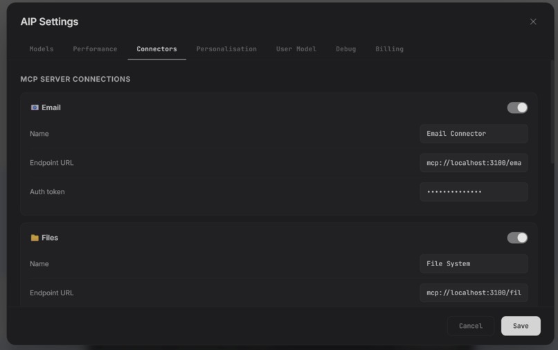 Agent Interface Protocol – screenshot 1