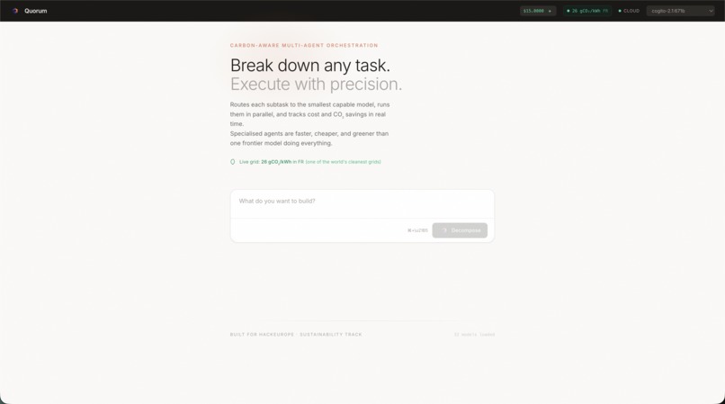 Quorum – screenshot 1
