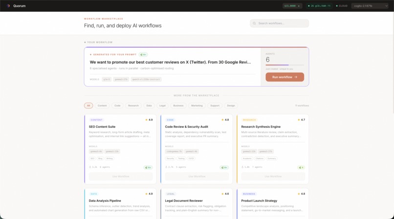 Quorum – screenshot 2