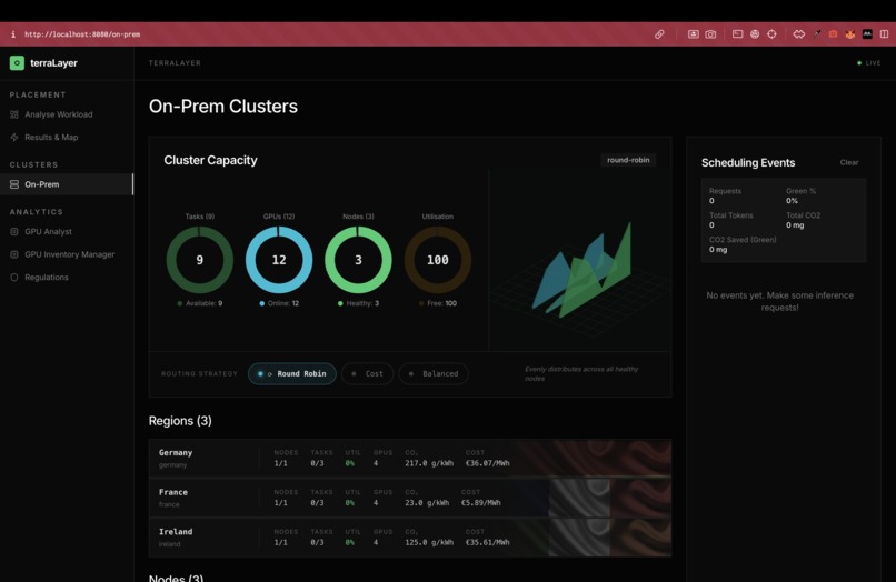Datacenter Sustainability Platform – screenshot 5