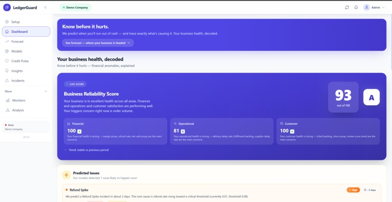 LedgerGuard – screenshot 1
