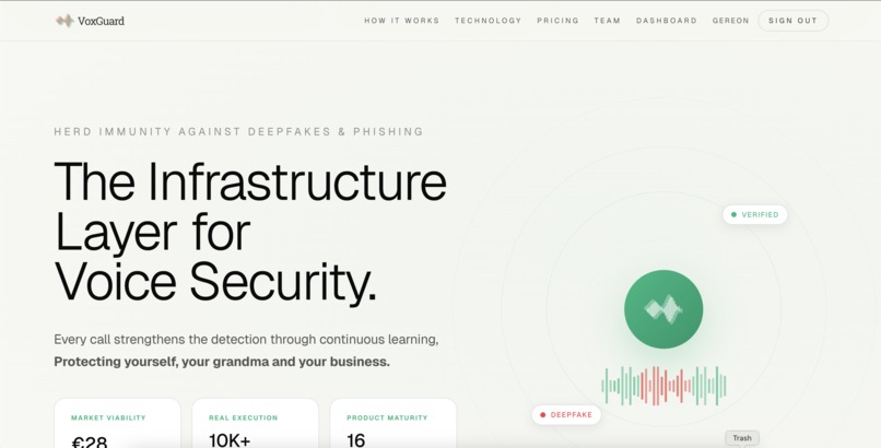 VoxGuard – screenshot 1