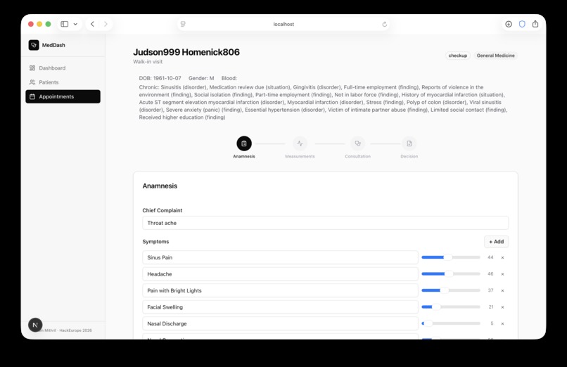 MedDash – screenshot 1