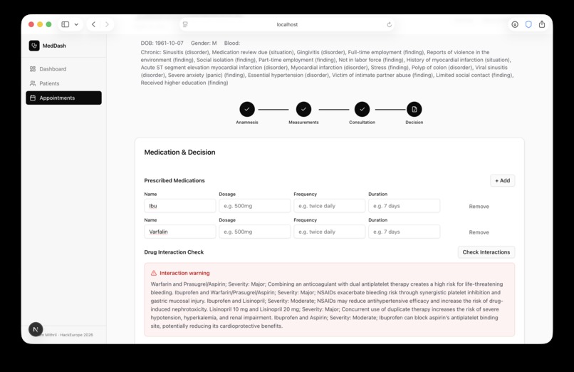 MedDash – screenshot 3