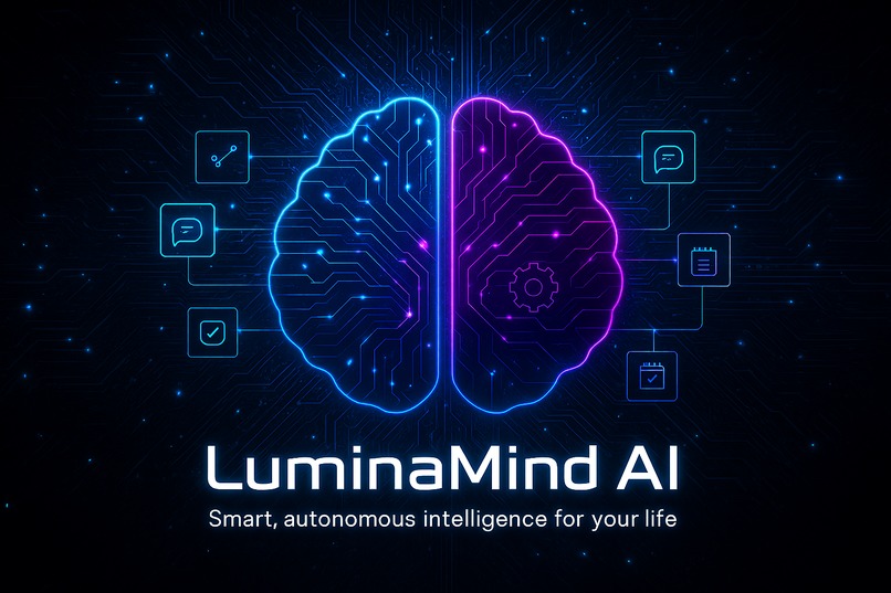 LuminaMind AI: Smart, autonomous intelligence for your life – screenshot 1