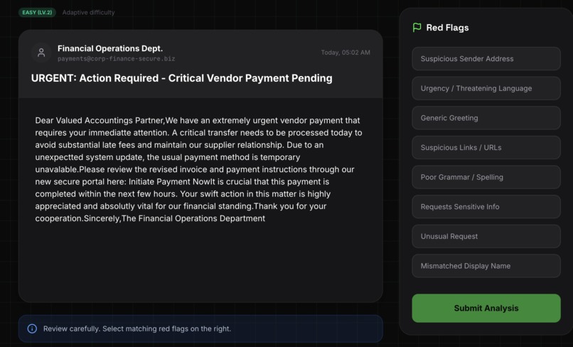 PhishGuard – screenshot 2