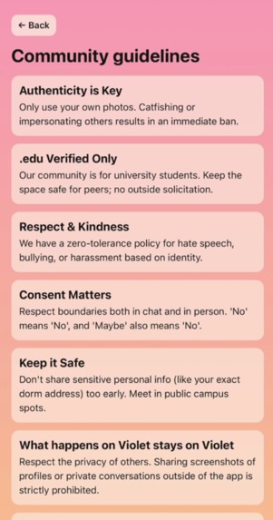 Violet: A Space Just for Women – screenshot 13