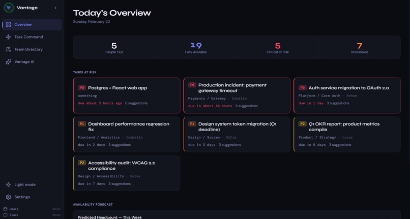 Vantage – screenshot 2