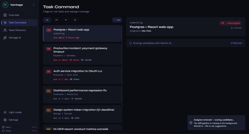 Vantage – screenshot 4