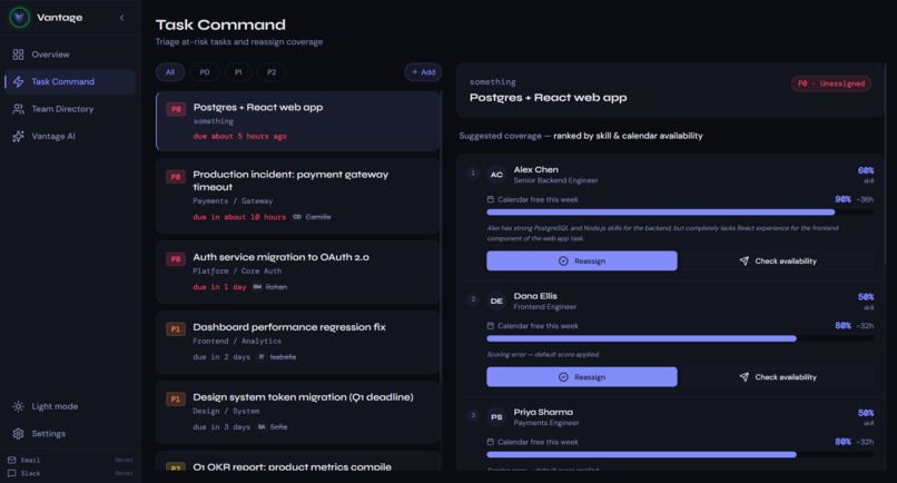 Vantage – screenshot 5