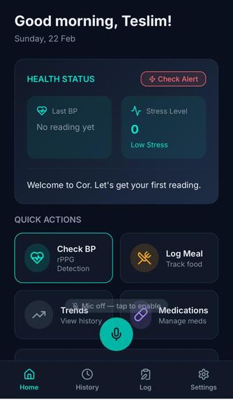 Cor – screenshot 1