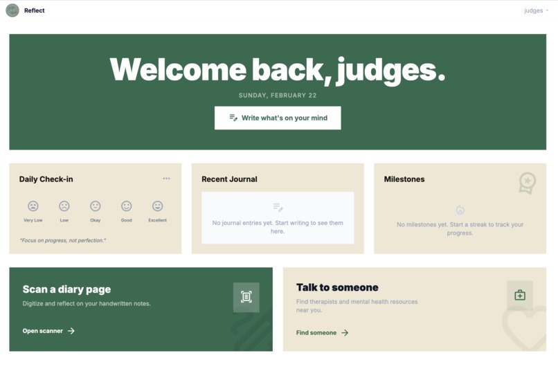 Reflect  – screenshot 1