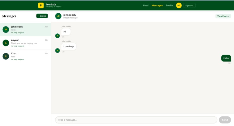 Peerpath – screenshot 1