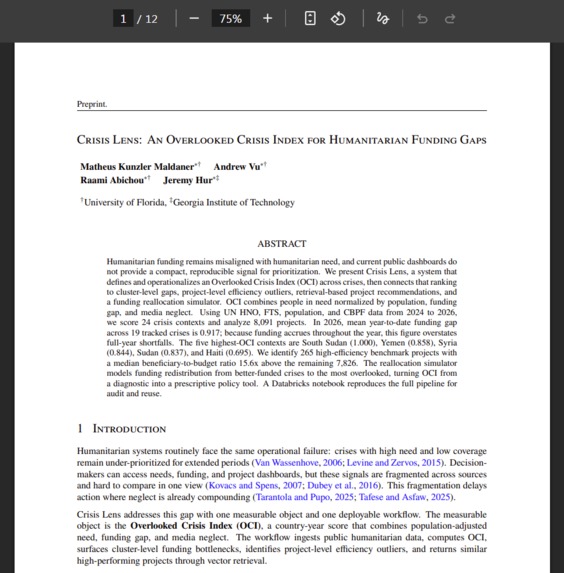 Crisis Lens – screenshot 1