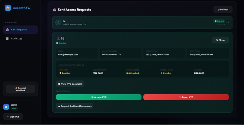 Decentkyc – screenshot 9