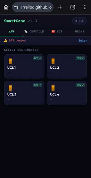 Smart University Cane – screenshot 3
