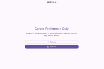 OMC (Organise My Career)