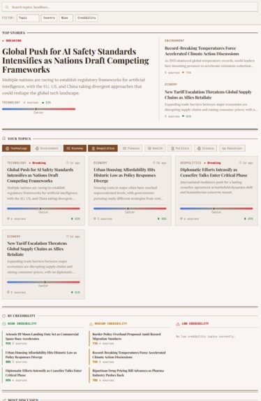 The Newsline – screenshot 2