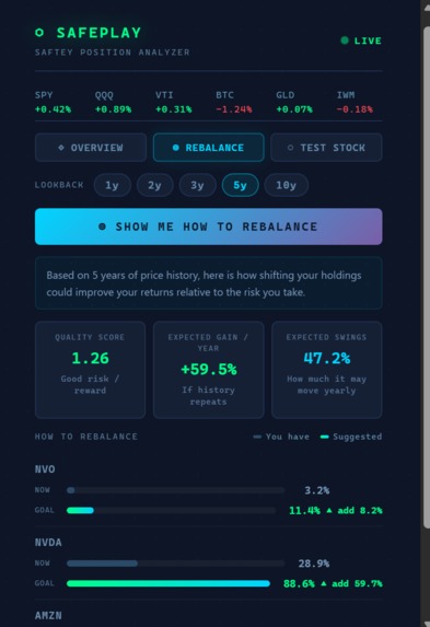 SafePlay – screenshot 1