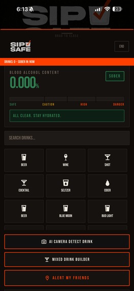 SipSafe – screenshot 3