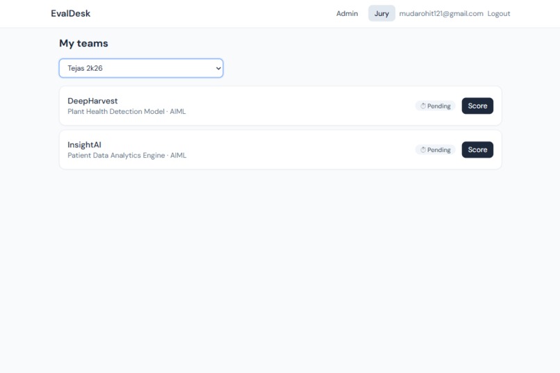 EvalDesk - Event Evaluation Management Platform – screenshot 7