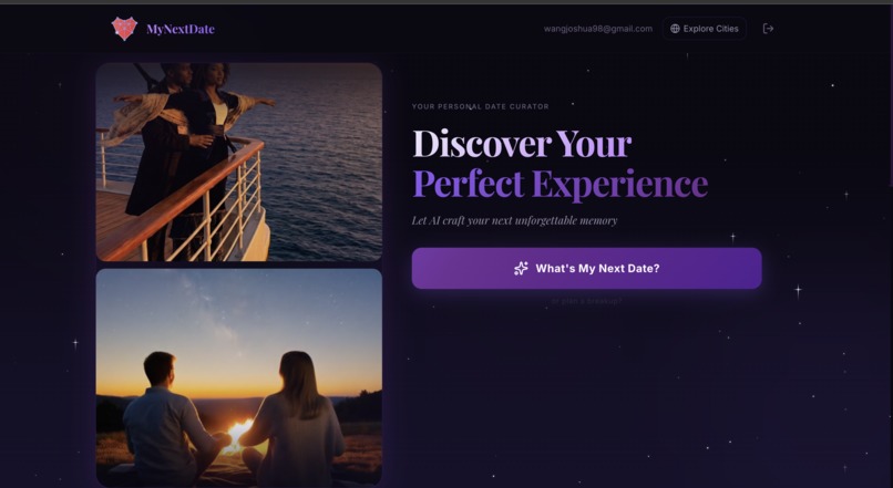 MyNextDate – screenshot 1