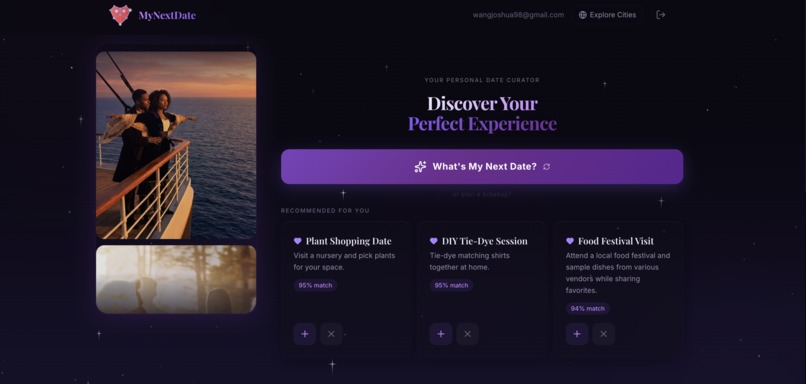 MyNextDate – screenshot 2