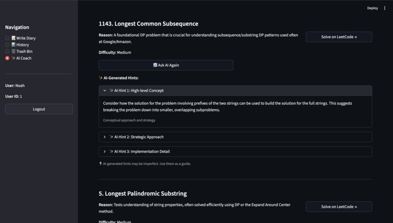 SolveNext – screenshot 2