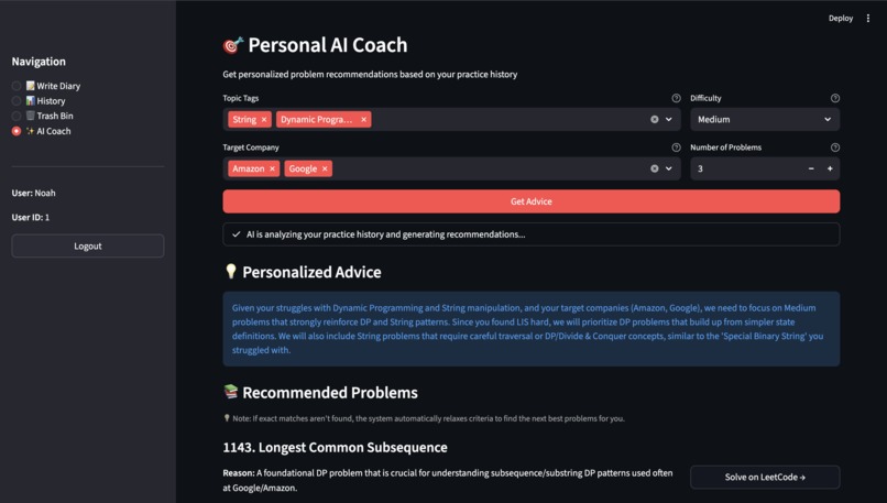 SolveNext – screenshot 1
