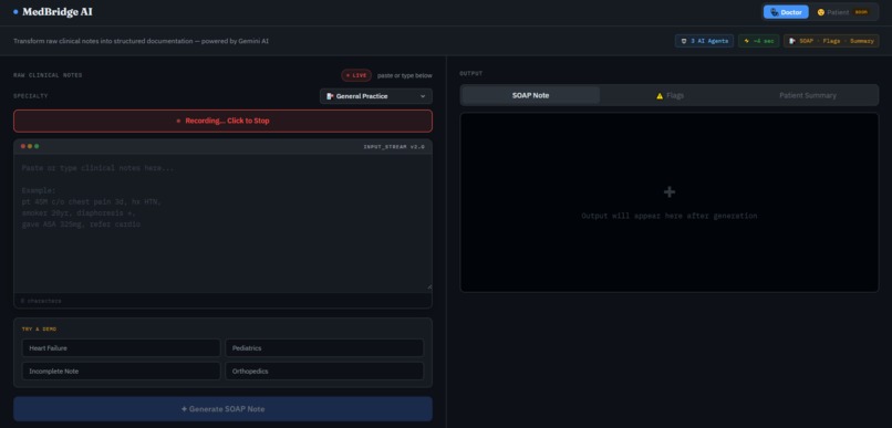 MedBridge AI – screenshot 2