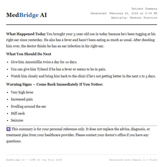 MedBridge AI – screenshot 7