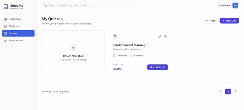 StudyPro – screenshot 1