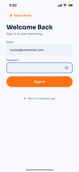 RowRunner – screenshot 1