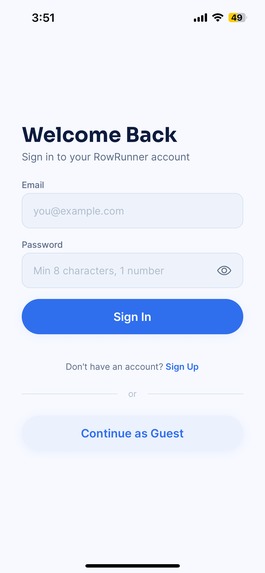 RowRunner – screenshot 2