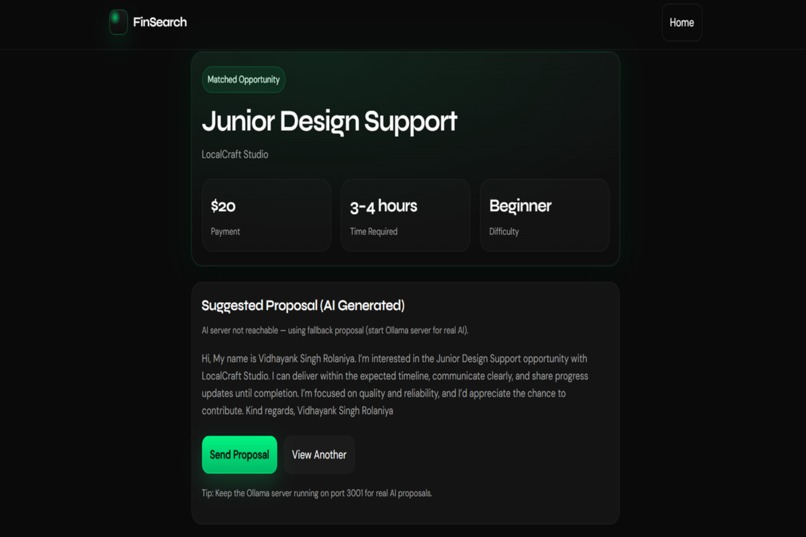 FinSearch – screenshot 4
