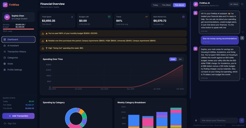 FinWise – screenshot 3