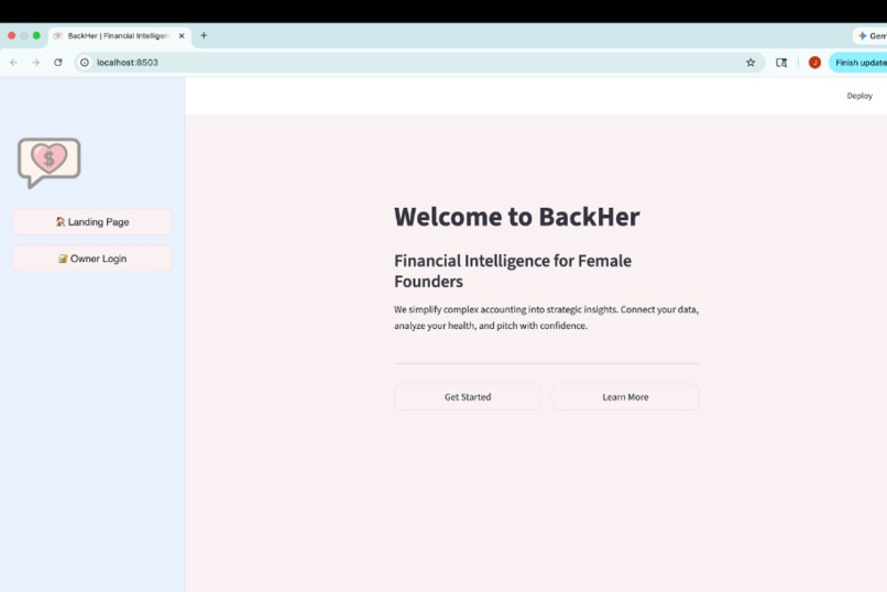 BackHer – screenshot 1