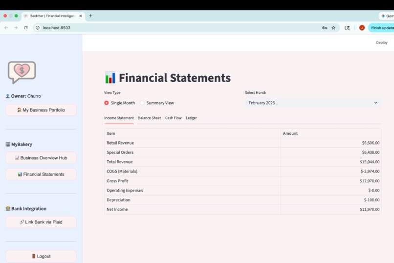 BackHer – screenshot 7