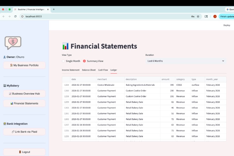 BackHer – screenshot 8