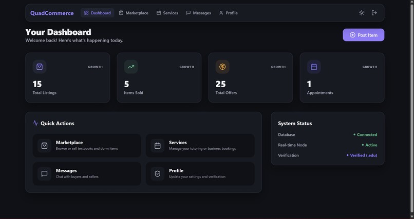 QuadCommerce – screenshot 1