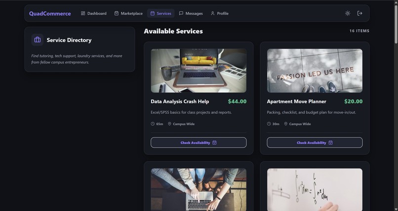 QuadCommerce – screenshot 3