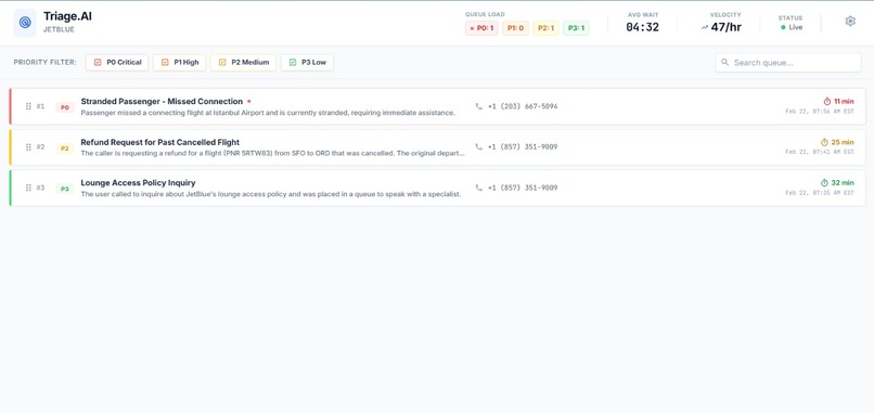 triage.ai – screenshot 1